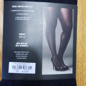 NWT Torrid Black Opaque Tights